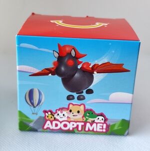 3/$30💜2025 McDonalds Adopt Me FROST Flying Evil Unicorn Canada Happy Meal Toy